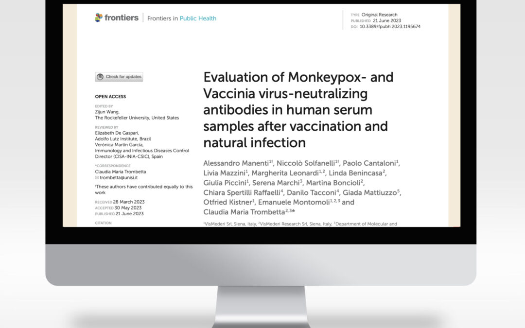 Un recente studio rivela che gli anticorpi generati dai vaccini basati sul virus vaccinia sono in grado di neutralizzare il virus del vaiolo delle scimmie